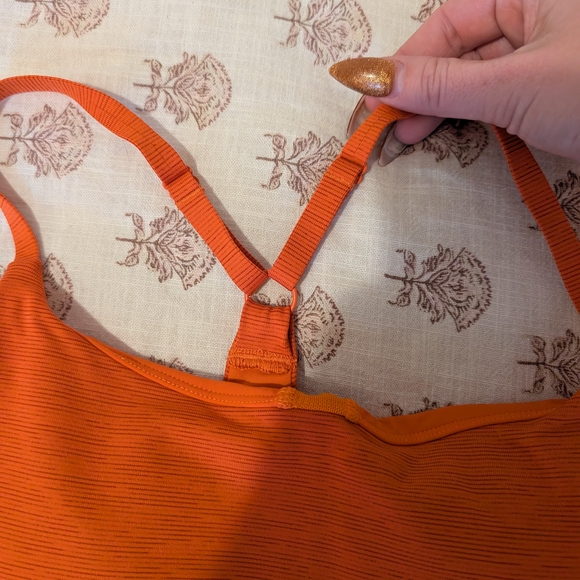 Women's Orange Tank Top - Picture 2 of 6